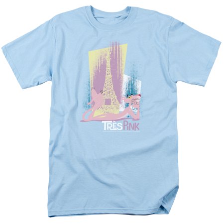 0609328249148 - MGM/PINK PANTHER/TRES PINK S/S ADULT 18/1 LIGHT BLUE MGM126