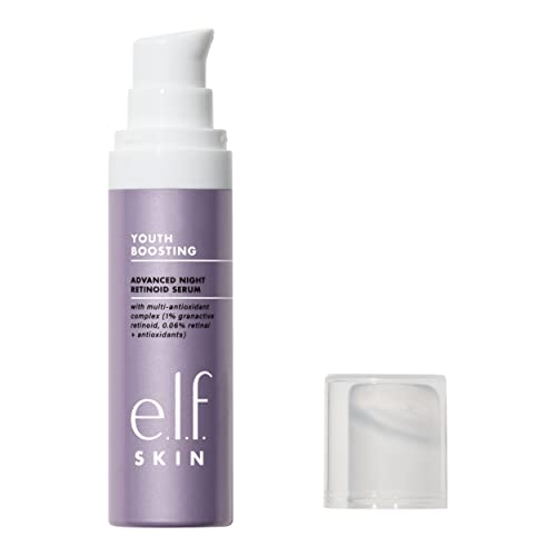 0609332575813 - E.L.F. SKIN YOUTH BOOSTING ADVANCED NIGHT RETINOID SERUM, ANTI-AGING SERUM FOR REDUCING APPEARANCE OF FINE LINES & WRINKLES, VEGAN & CRUELTY-FREE