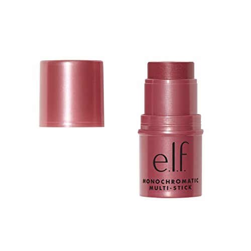 0609332813274 - E.L.F. MONOCHROMATIC MULTI STICK, LUXURIOUSLY CREAMY & BLENDABLE COLOR, FOR EYES, LIPS & CHEEKS, LUMINOUS BERRY, 0.155 OZ (4.4G)