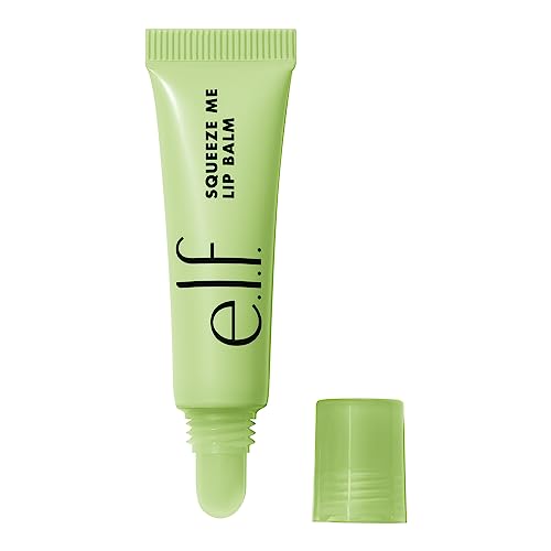 0609332819627 - E.L.F. SQUEEZE ME LIP BALM, MOISTURIZING LIP BALM FOR A SHEER TINT OF COLOR, INFUSED WITH HYALURONIC ACID, VEGAN & CRUELTY-FREE, HONEYDEW