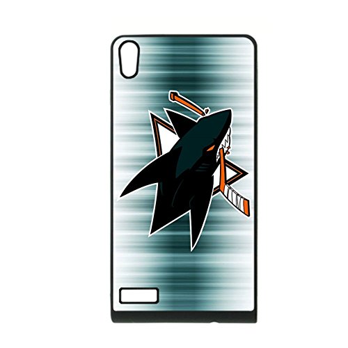 6094304247524 - GENERIC SOFT SILICON HAVE WITH NHL SAN JOSE SHARKS LOGO BOYS FOR HUAWEI P6 CLEAR PHONE SHELLS