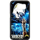 6094369119224 - FASHION FESTIVAL GIFTS SPORTS M-04 NFL SAN DIEGOCHARGERS BLACK PRINT WITH HARD SHELL CASE FOR SAMSUNG GALAXY S6