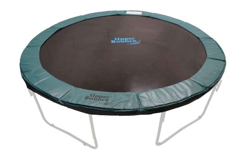 0609465205274 - UPPER BOUNCE SUPER TRAMPOLINE SAFETY PAD (SPRING COVER) FITS FOR 14-FEET ROUND 10-INCH WIDE TRAMPOLINE FRAMES, GREEN