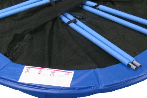 0609465205601 - UPPER BOUNCE KID'S FUN AND FITNESS 7.5 FT TRAMPOLINE WTH SAFETY ENCLOSURE FITNES