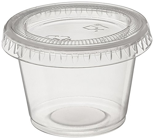 0609465859835 - POLAR ICE 160 JELLO SHOT SOUFFLE CUPS WITH LIDS, 1-OUNCE, TRANSLUCENT