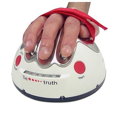 0609528916161 - BW ELECTRIC SHOCK LIE DETECTOR - WHITE