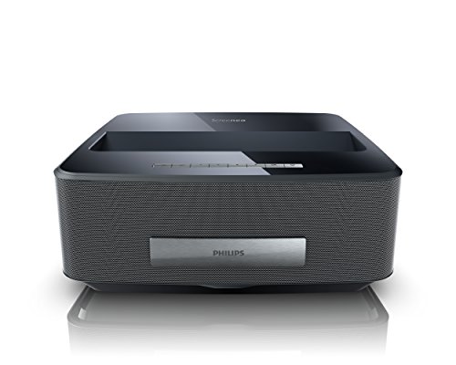 0609585242685 - PHILIPS HDP1590/F7 SCREENEO SMART LED HOME THEATER ULTRA SHORT THROW WIRELESS PROJECTOR (BLACK)