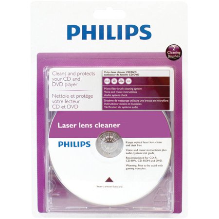 0609585248557 - PHILIPS CD/DVD LASER LENS CLEANER (SVC2330/28)