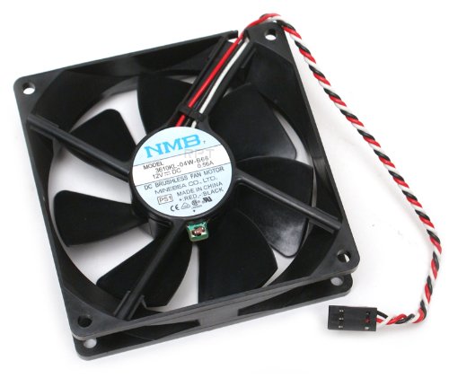 0609613398940 - GENUINE DELL REPLACEMENT CPU CASE COOLING FAN FOR THE FOLLOWING DELL SYSTEMS: DIMENSION 4300, 4400, 4550, 8200, 8250, 8300 OPTIPLEX TOWERS GX60, GX240, GX260, GX270 PWS 360, 350, 340, AND POWEREDGE 400SC, REPLACES ALL OF THE FOLLOWING DELL PART NUMBERS: