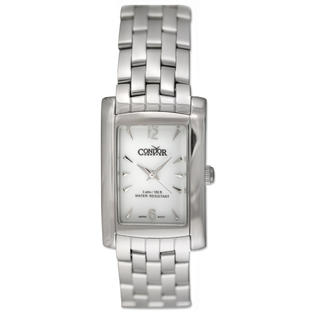 0609613488788 - CONDOR CLASSIC STAINLESS STEEL MENS WATCH WHITE DIAL CWS105
