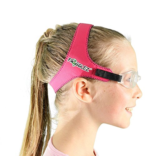 6100638726038 - FROGGLEZ - ADJUSTABLE SWIM GOGGLES FOR KIDS WITH COMFORTABLE STAY ON STRAP - PINK
