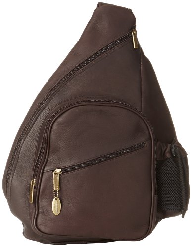 0610074793076 - DAVID KING & CO. BACKPACK STYLE CROSS BODY BAG, CAFE, ONE SIZE