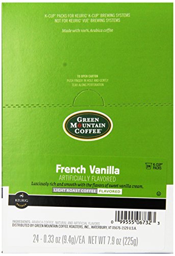 0610098919902 - GREEN MOUNTAIN COFFEE K-CUP PORTION PACK FOR KEURIG K-CUP BREWERS, FRENCH VANILLA (PACK OF 96)