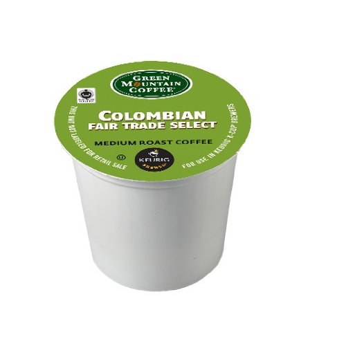 0610098919964 - GREEN MOUNTAIN COFFEE K-CUP PORTION PACK FOR KEURIG K-CUP BREWERS, COLUMBIAN FAIR TRADE, MEDIUM ROAST(PACK OF 96)