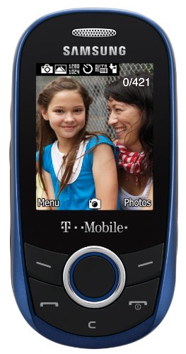 0610214623041 - SAMSUNG T249 PREPAID PHONE, BLUE (T-MOBILE)