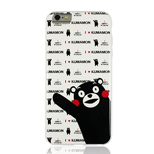 6103176318406 - ZZQ IPHONE 6 CASE, IPHONE 6 4.7 COVER, 2015 LOVELY CARTOON KUMAMON BEAR TPU HYBRID CASE HOT HIGH IMPACT BOW COVER FOR APPLE IPHONE 6 4.7INCH (#2)
