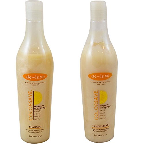 0610370321461 - DE-LUXE COLORSAVE FOR COLOR-TREATED HAIR SHAMPOO AND CONDITIONER