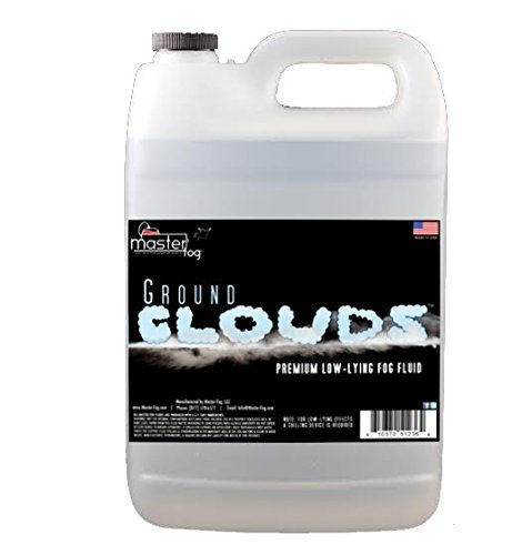 0610370512364 - MASTER FOG - GROUND CLOUDS(TM) - FAST DISSIPATING - INDOOR LOW-LYING FOG JUICE FLUID - 1 GALLON