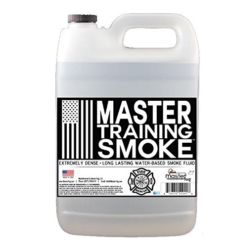 0610370512418 - MASTER TRAINING SMOKE - EXTREMELY DENSE - LONG LASTING - WATER-BASED SMOKE FLUID - 1 GALLON
