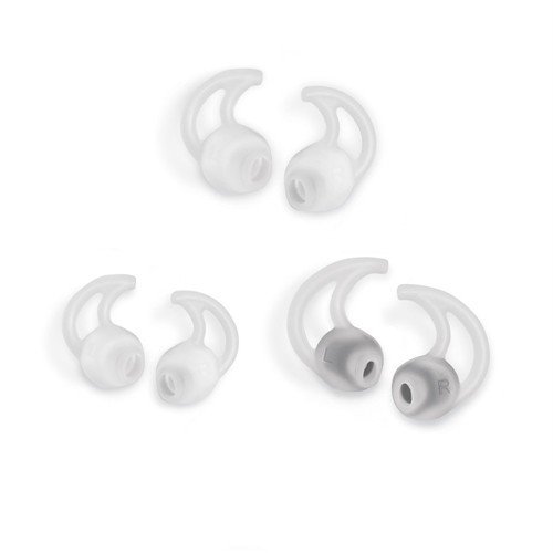 0610373477905 - REPLACEMENT SILICONE EARBUDS TIPS 3 PAIRS FOR BOSE IN EAR HEADPHONES EARPHONES IE2 MIE2I IN SEALED RETAIL PACKAGE