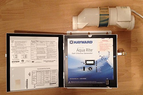 0610377240574 - HAYWARD AQR9 GOLDLINE AQUARITE ELECTRONIC SALT POOL CHLORINATOR CONTROL BOX COMPLETE WITH 25000-GALLON CELL