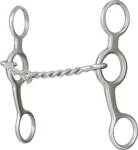 0610393078762 - CLASSIC EQUINE PERFORMANCE TWISTED WIRE GAG BIT 5I