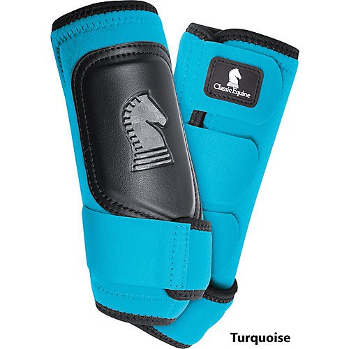 0610393099644 - CLASSIC EQUINE CROSSFIT FRONT BOOTS MED TURQUOISE
