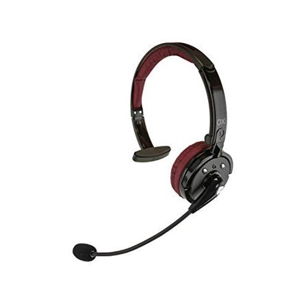 0610395854890 - OXI OX-B251 , NOISE CANCELING BLUETOOTH HEADSET FOR IPHONE/SAMSUNG/HTC - RETAIL PACKAGING - BLACK/RED
