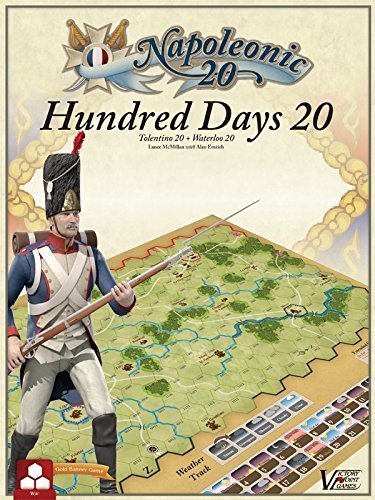 0610585961520 - HUNDRED DAYS 20 - NAPOLEONIC WAR BOXED BOARD GAME
