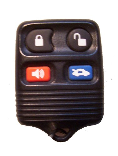 0610696289247 - 2003-2006 FORD T-BIRD KEYLESS ENTRY REMOTE FOB CLICKER WITH DO-IT-YOURSELF PROGRAMMING AND EKEYLESSREMOTES GUIDE