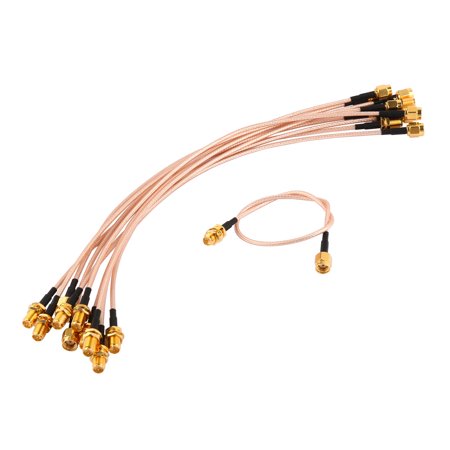 0610696811714 - RP-SMA MALE TO RP-SMA FEMALE RF CONNECTOR PIGTAIL CABLE
