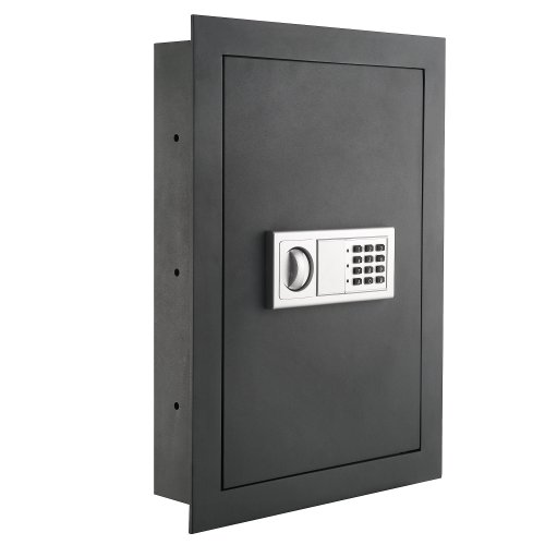 0610708143918 - PARAGON 7725 FLAT SUPERIOR ELECTRONIC HIDDEN WALL SAFE FOR LARGE JEWELRY OR SMALL HANDGUN SECURITY