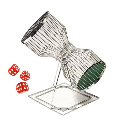 0610785053223 - 18.5 LARGE CHUCK-A-LUCK BIRDCAGE GAME BY BRYBELLY