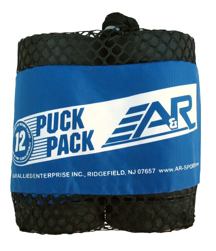 0610814220725 - A&R SPORTS ICE HOCKEY PUCK (PACK OF 12)