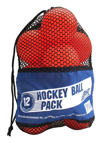0610814229520 - A&R SPORTS HOCKEY BALL (PACK OF 12)