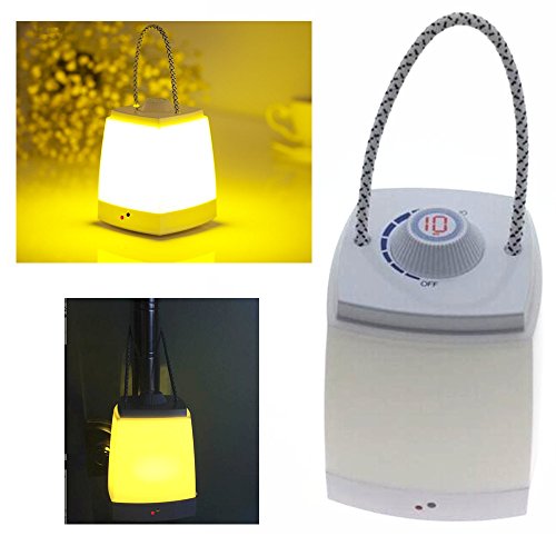 0611029506215 - PARKSONYUAN PORTABLE LED NIGHT LIGHT HANDHELD LED NIGHT LIGHT NURSERY NIGHT LIGHT LED DESK LAMP FOR BABY NURSING, RECHARGEABLE BY USB CABLE (WARM YELLOW)