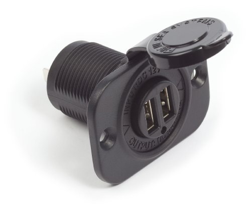 0611104334542 - BLUE SEA SYSTEMS DUAL USB CHARGER SOCKET