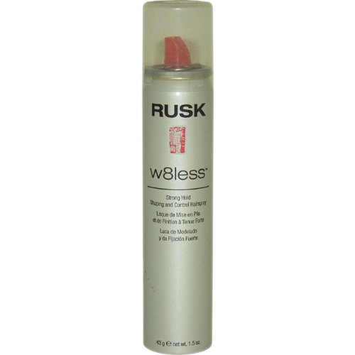 0611186021040 - W8LESS STRONG HOLD SHAPING AND CONTROL HAIR SPRAY BY RUSK FOR UNISEX - 1.5 OUNCE HAIR SPRAY