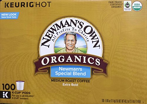 0611247355084 - NEWMAN'S OWN ORGANICS SPECIAL BLEND COFFEE (100 K-CUPS)