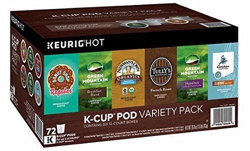 0611247362624 - GREEN MOUNTAIN VARIETY PACK, 72 COUNT