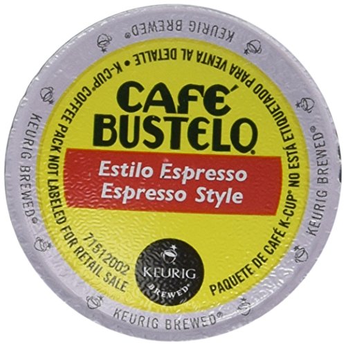 0611247363119 - CAFE BUSTELO K-CUP PACKS, ESPRESSO STYLE, 24 COUNT