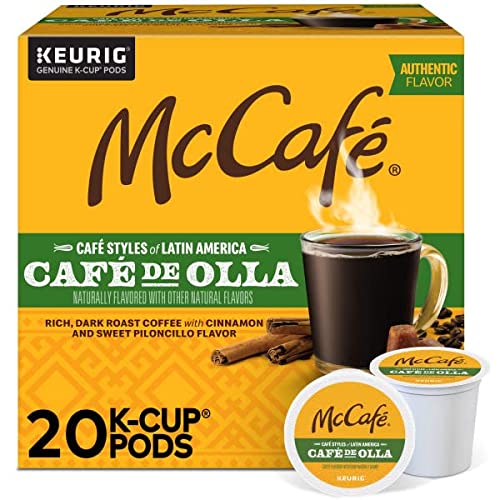0611247398883 - MCCAFÉ CAFÉ STYLES OF LATIN AMERICA CAFÉ DE OLLA, KEURIG SINGLE SERVE K-CUP COFFEE PODS, 20 COUNT