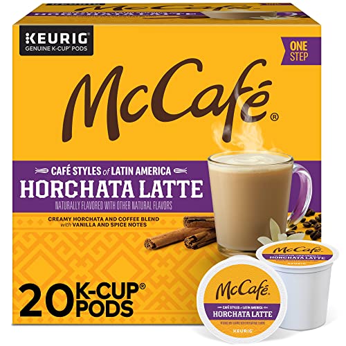 0611247398913 - MCCAFÉ CAFÉ STYLES OF LATIN AMERICA HORCHATA LATTE, KEURIG SINGLE SERVE K-CUP COFFEE PODS, 20 COUNT