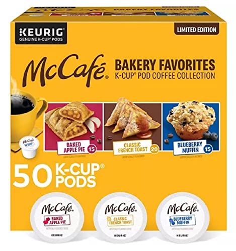 0611247400302 - MCCAFE BAKERY K-CUP POD VARIETY PACK (50 CT.)