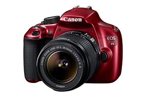 6113435235832 - CANON EOS REBEL T5 18.0MP DIGITAL SLR CAMERA KIT WITH EF-S 18-55MM IS II LENS - RED (CERTIFIED REFURBISHED)