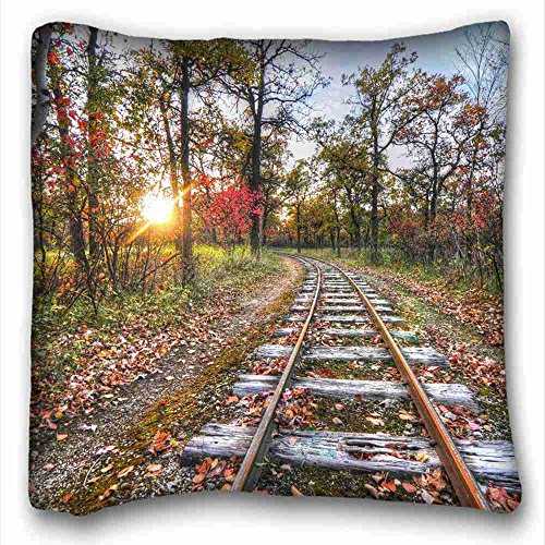 6116354157483 - SOFT PILLOW CASE COVER NATURE DIY PILLOW COVER SIZE 16X16 SUITABLE FOR X-LONG TWIN-BED