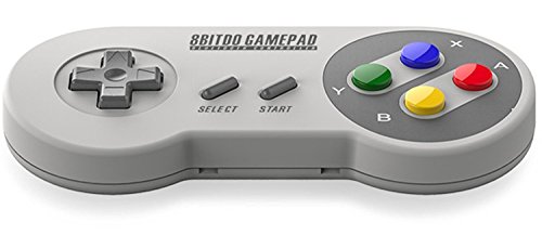 0611720080489 - SUDROID 8BITDO SFC30 WIRELESS BLUETOOTH CONTROLLER DUAL CLASSIC JOYSTICK FOR IOS / ANDROID GAMEPAD - PC MAC LINUX