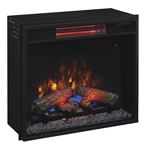 0611768085873 - CLASSICFLAME 23II310GRA 23 INFRARED QUARTZ FIREPLACE INSERT WITH SAFER PLUG