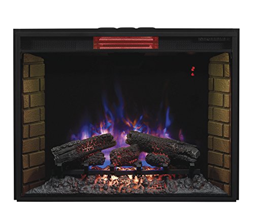 0611768086030 - CLASSICFLAME 33II310GRA INFRARED SPECTRAFIRE PLUS INSERT WITH SAFER PLUG, 33-INCH