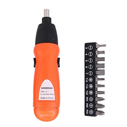 0611901085401 - ELECTRIC SCREWDRIVER BATTERY OPERATED CORDLESS SCREWDRIVER ELECTRIC DRILL TOOL HOME ASSISTANT